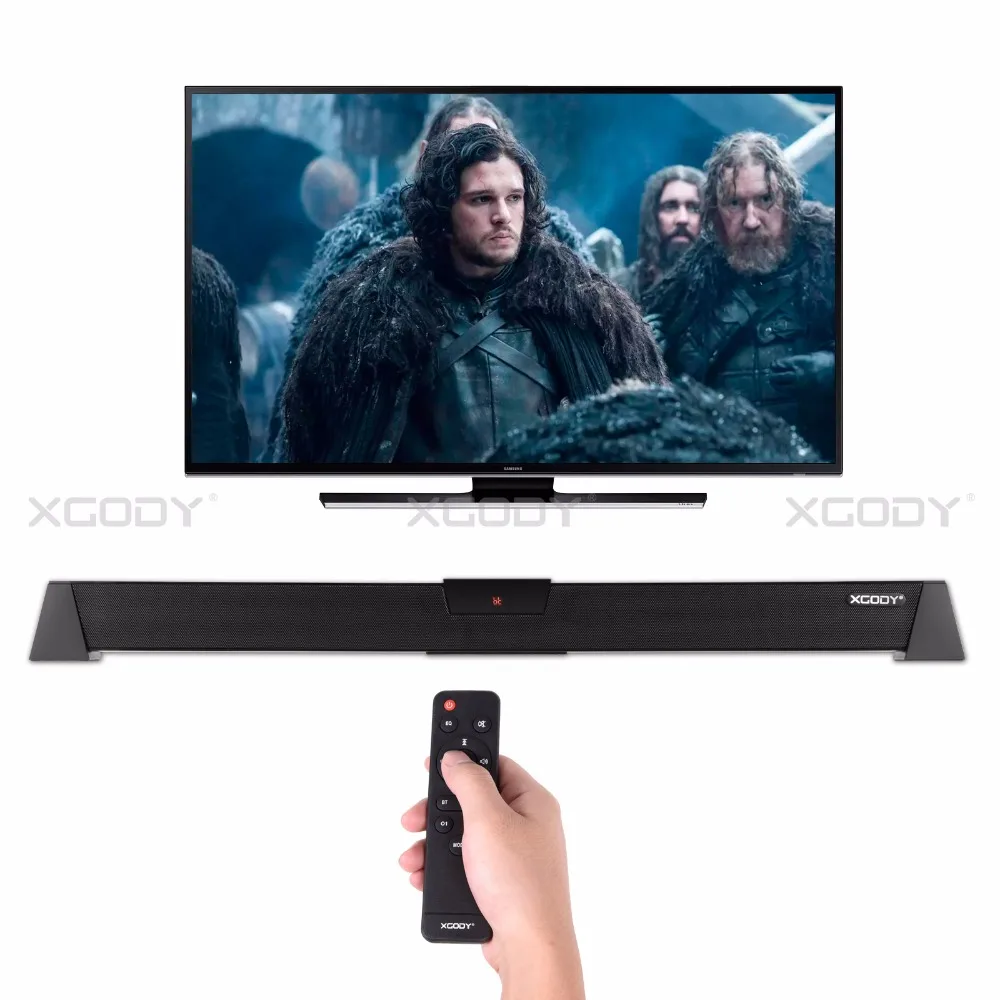 Xgody звуковая панель ТВ дома ро S XS02 40 Вт Беспроводной Bluetooth Динамик Поддержка