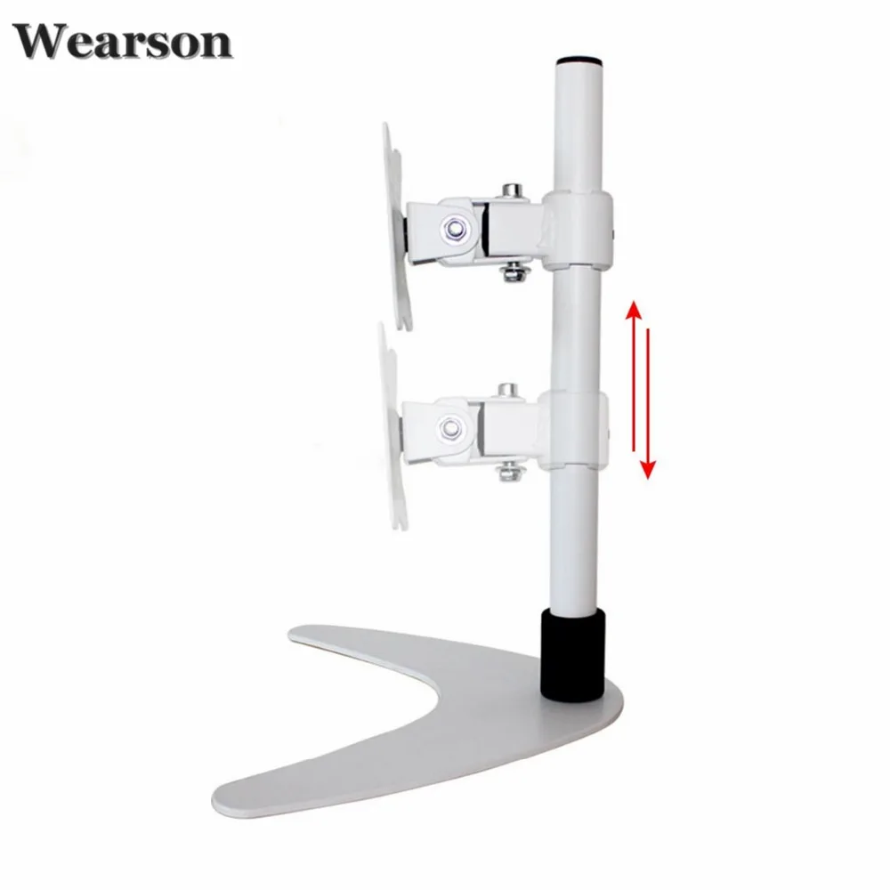 Wearson VESA Height Adjustable LCD Monitor Stand Flat Bottom For Samsung,HP,LG,Acer,ViewSonic,Asus,Dell etc 14-27inch PC Monitor (7)