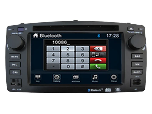 

Octa core Android 8.0 Car DVD player for TOYOTA COROLLA e120 2004-2007 car gps BLUETOOTH WIFI 3G camera head unit