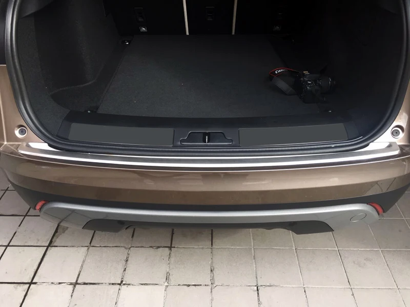 Для Land Rover Range Rover Velar наружный задний бампер из нержавеющей стали защитная накладка 1 шт. автомобильный стиль
