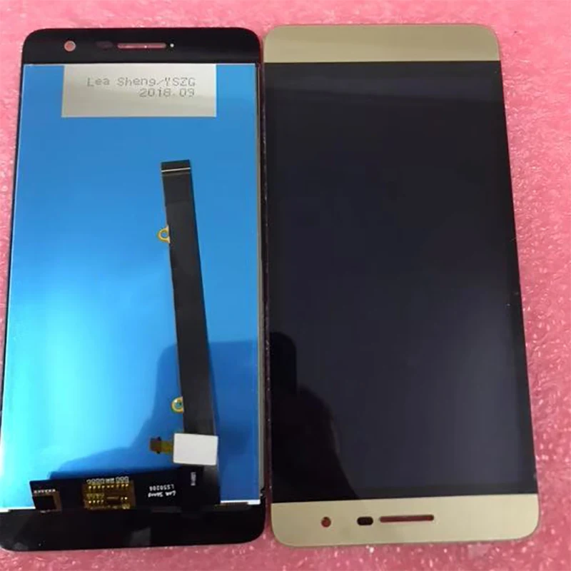 

RYKKZ 100% Test Mobile Display Screen for Tecno W4 LCD Display Touch Screen Assembly Replacement