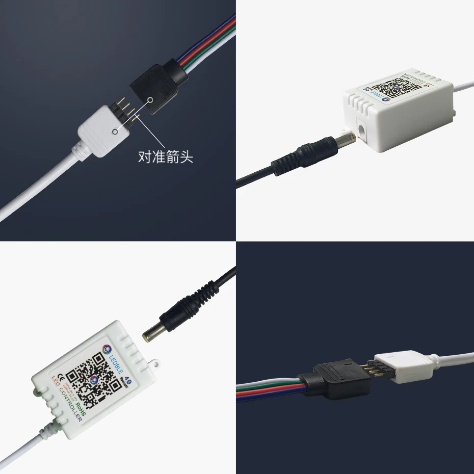 Music RGB RGBW Led Strip Controller Wireless RF 24 Keys Remote Control For Led Light RGB Controller Bluetooth Control 5-24V      (3)