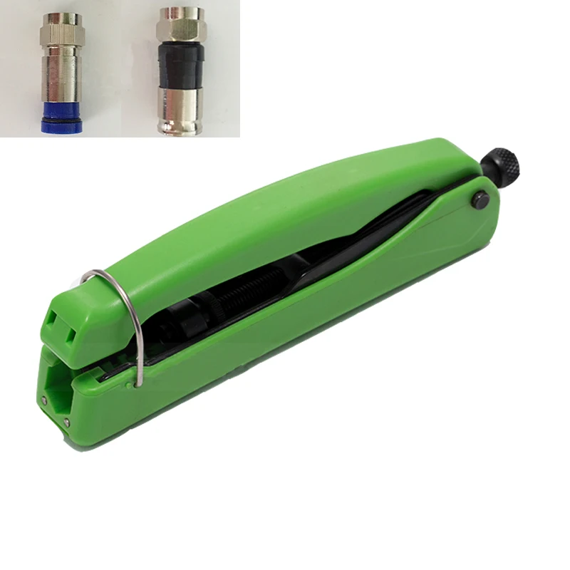 BNC F RCA коаксиальные прессованные обжимные плоскогубцы аудио видео кабель