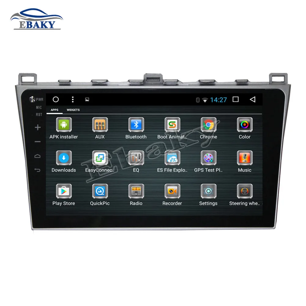 Cheap NaviTopia 9inch 1GB/2GB RAM Quad Core/Octa Core Android 7.1/8.1 Car DVD Radio for Mazda Core-wing 2010 with GPS/wifi/map 13