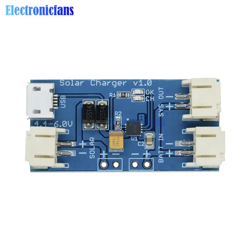 

CN3065 Lithium Battery Charge Chip Micro USB Mini Solar Lipo Charger Board DIY Outdoor Application Kit Charging Board Module
