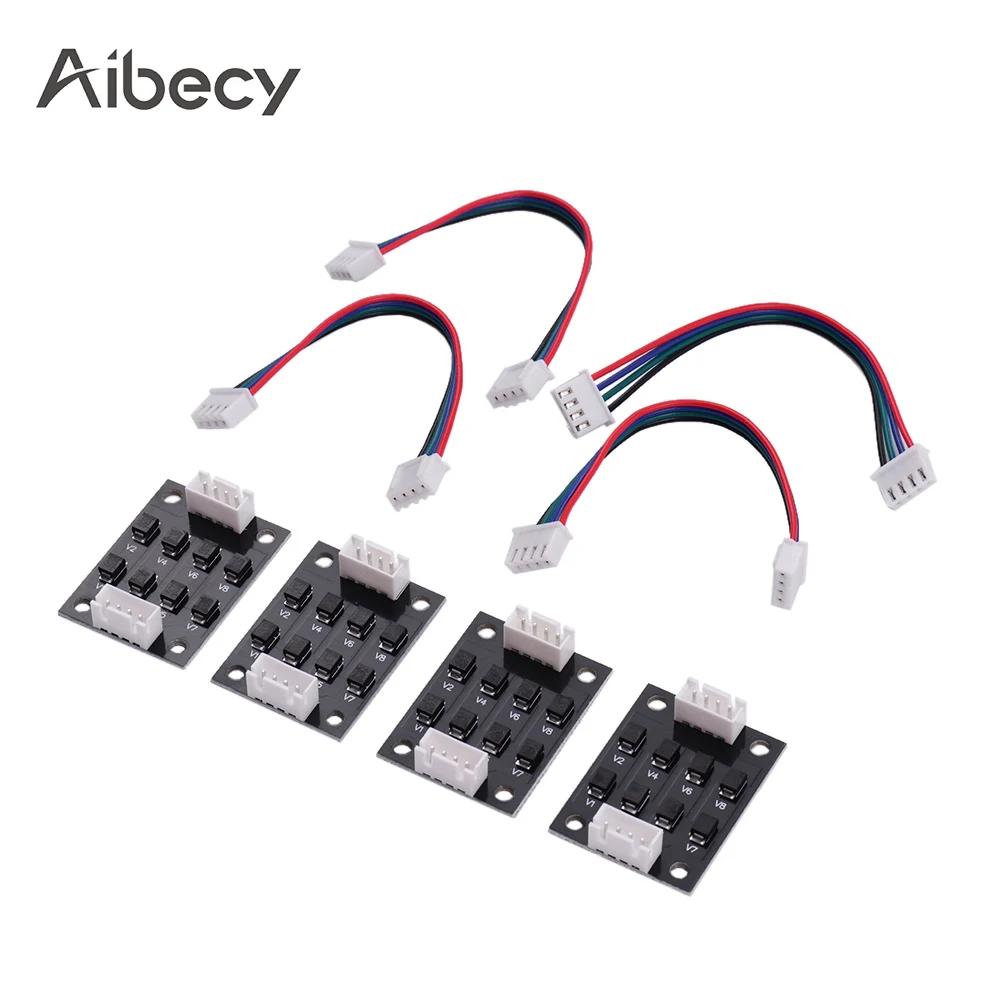 

Aibecy 4pcs TL Smoother V1.0 Addon Module for 3D Printer Motor Drivers Accessories Parts