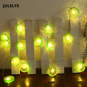 

JULELYS AA Battery Powered Garland Decorative LED Lights Decoration For Christmas Birthday Holiday Kids Bedroom String Lights