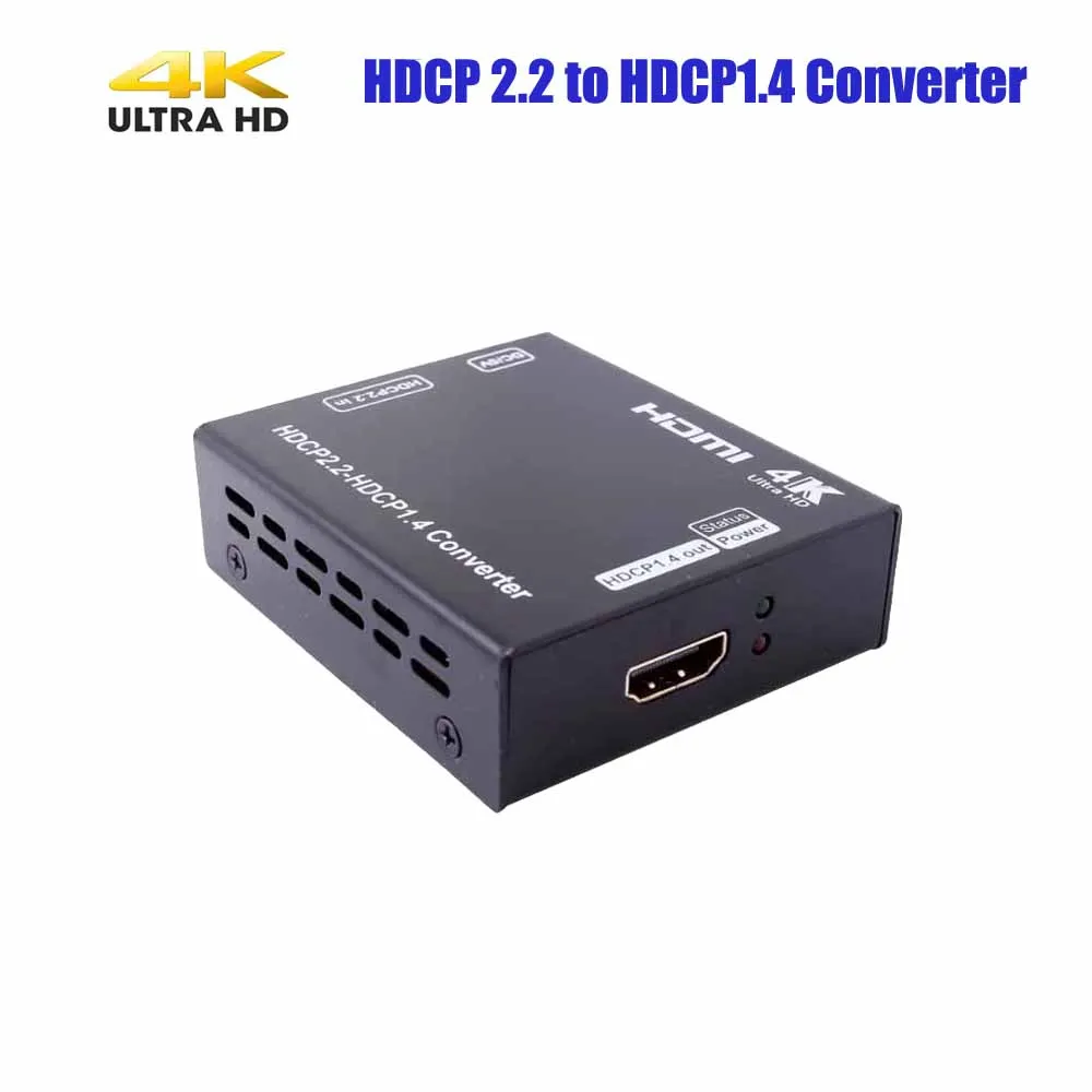 Преобразователь PUZHIJIE HDCP Downgrade v2.2 к v1.4 для 4K x 2K @ 60 Гц поддерживает 3D CEC Dolby DTS LPCM |