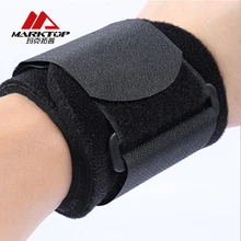 Спортивные нарукавные повязки Marktop профессиональная эластичная Спортивная безопасность Carpal туннельная теннисная повязка для запястья бандаж поддержка Регулируемая 5150