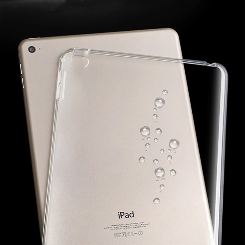 Силиконовый чехол для iPad Pro 11 12 9 2018 7 прозрачный Мягкий ТПУ бампер планшета 2 3 4 5 6 Air