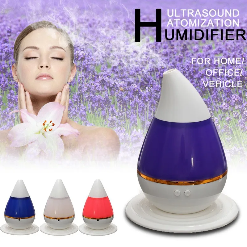 

warmtoo Portable Humidifier Mist Ultrasonic Aromatherapy Air Diffuser Maker LED Night Light Healthy Living Fragrance Diffuser