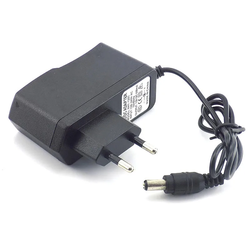 12V 0.5A 500mA 5 5mm x 2 1mm зарядное устройство адаптер для зарядки 100 240V AC к DC питания