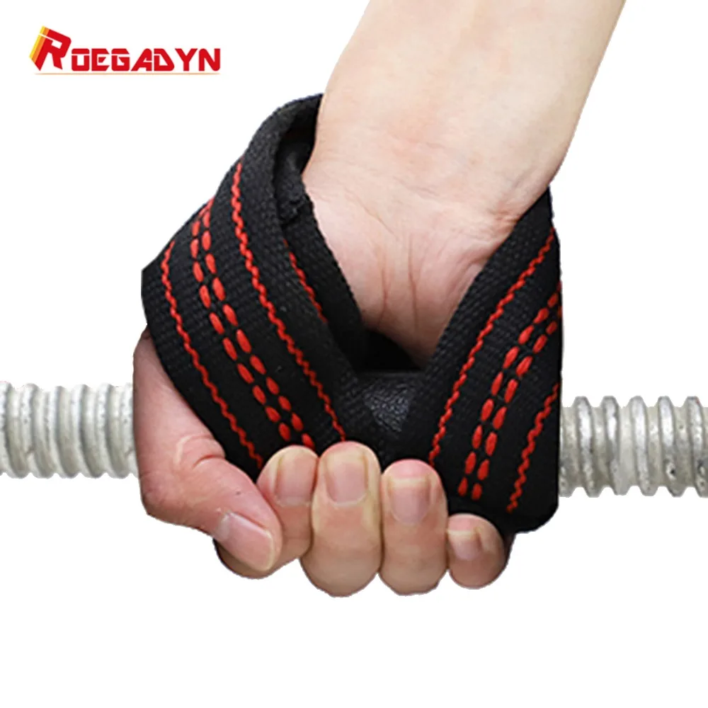 

ROEGADYN Deadlift Gym Wrist Wrap Fitness Wrist Support Lose Weight Training Weightlifting Eight Shape Wrist Strap