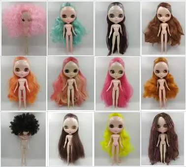

nude Blyth doll, special price, general skin doll, pink curly hair