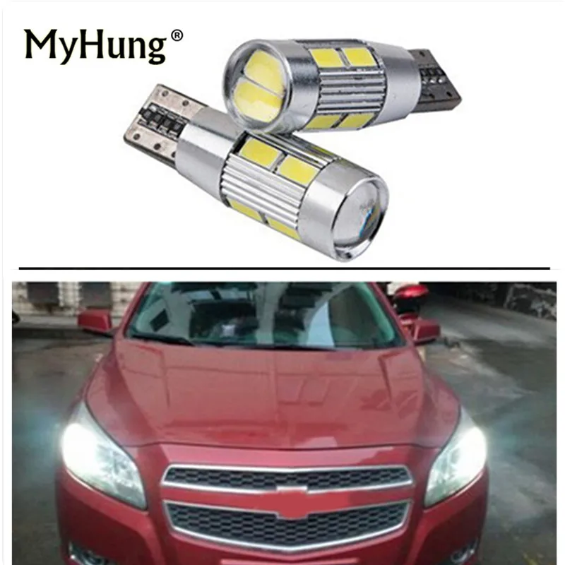 2 шт. Для chevrolet cobalt orlando spark captiva lacetti niva aveo cruze drl 12 В led W5W T10 canbus светильник с