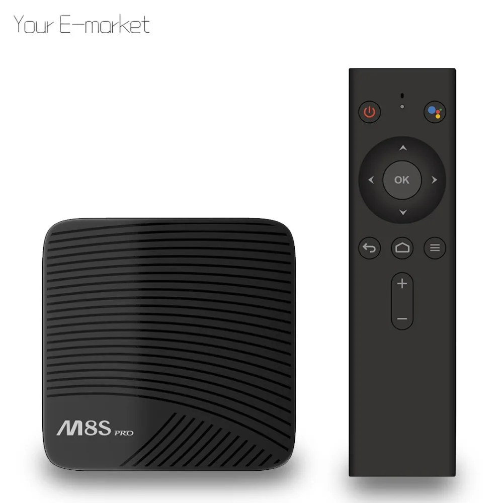 MECOOL M8S PRO L Android 7 1 ТВ box Amlogic S912 3 Гб оперативной памяти DDR3 16/32 ГБ Rom 2 4G/5G Wi-Fi Bluetooth H.265 4K