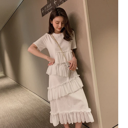 Повседневное свободное женское летнее платье 2019 Vestido De Festa с коротким рукавом и