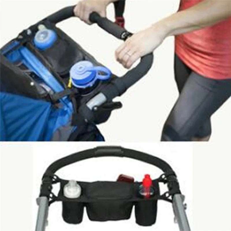 Universal Cup Holder Bag Stroller Organizer Bag Baby Carriage Pram Buggy CH