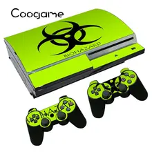 Estilo hot pvc skins para ps 3 fat console para playstation 3 controlador de acessórios para criar suas próprias etiquetas