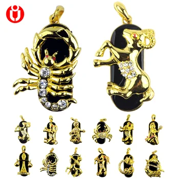 

Pen drive 16gb 32GB, Waterproof USB, New metal crystal lovely zodiac model usb 2.0 u disk twelve constellations usb flash drive