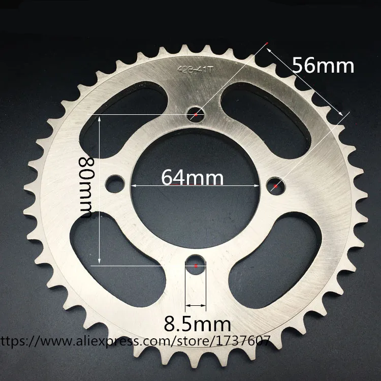 1PCS Motorcycle sprocket/ YBR125 36 43T motorcycle sprocket/Engine