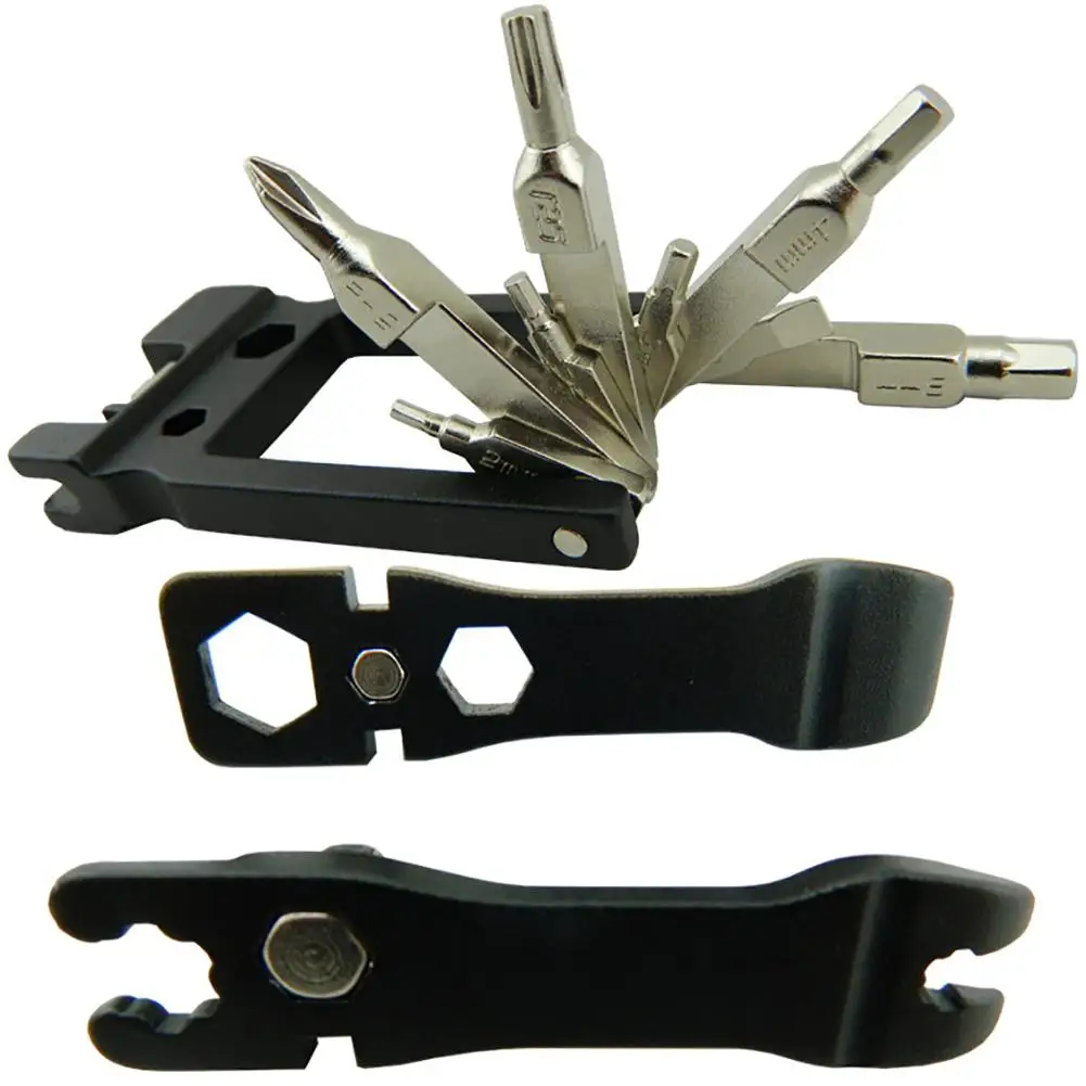 19 in 1Hex Key Screwdriver Wrench Bicycle Bike Tools Multi Repair Tool Kit Se RU 