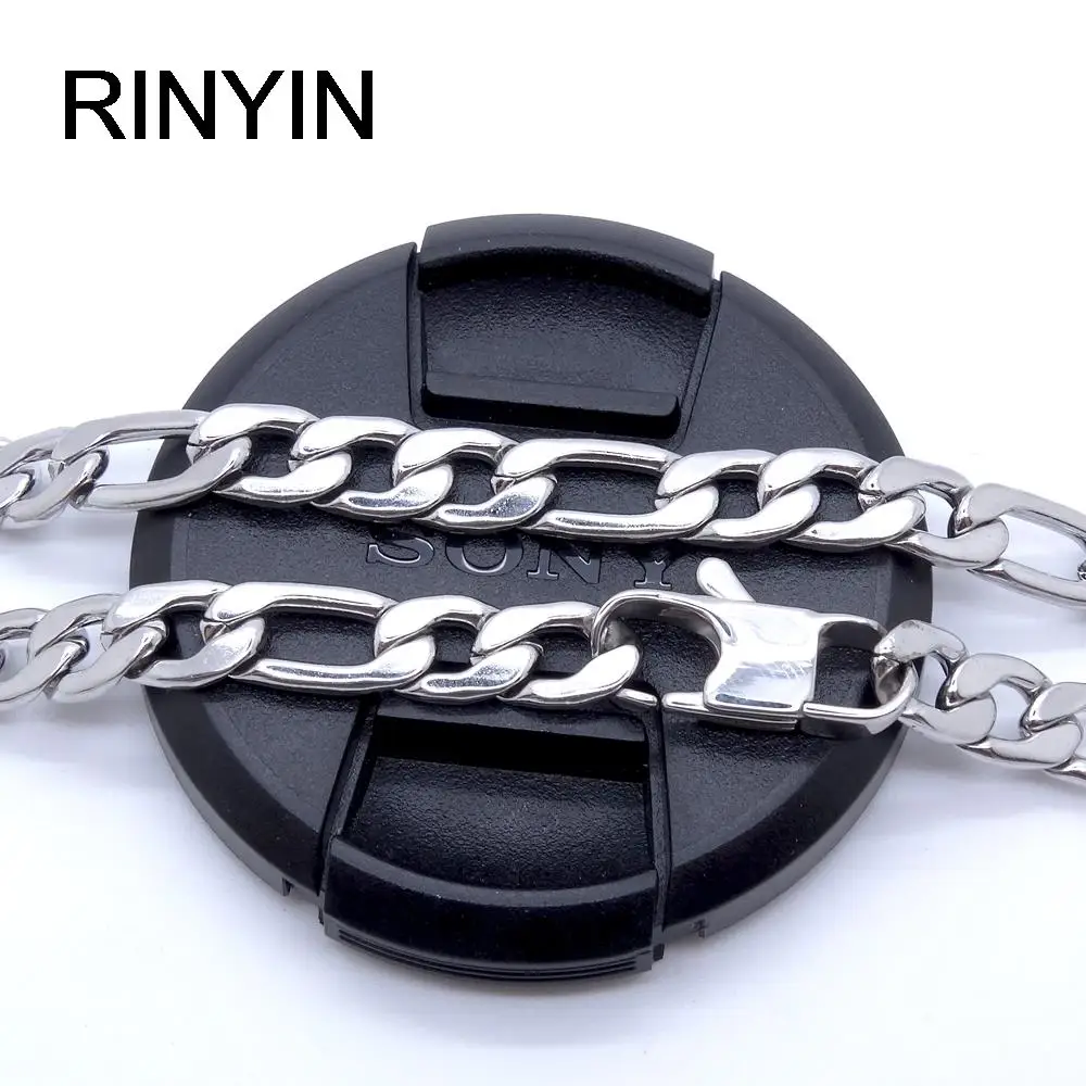 Ожерелье Фигаро мужское из нержавеющей стали длина 6/8 мм|fashion jewerly|jewerly fashionjewerly