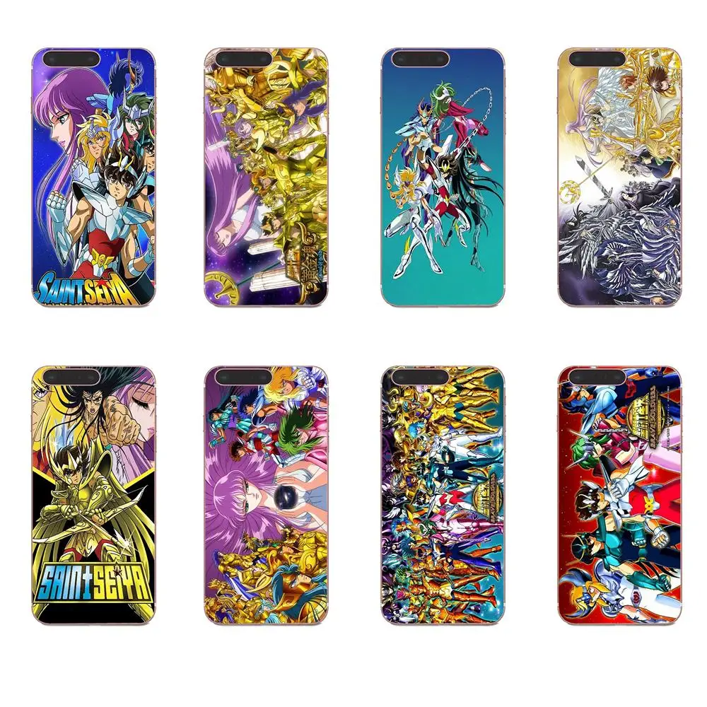 Для Moto G G2 G3 G4 G5 HTC 530 626 628 630 816 820 One A9 M7 M8 M9 M10 E9 Plus U11 TPU Дизайн Saint Seiya|Чехлы-накладки| |