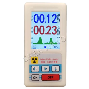 

BR-6 Dosimeter Geiger Counter Nuclear Radiation Detector X-ray Beta Gamma Detector Geiger Counter Radioactivity Detector