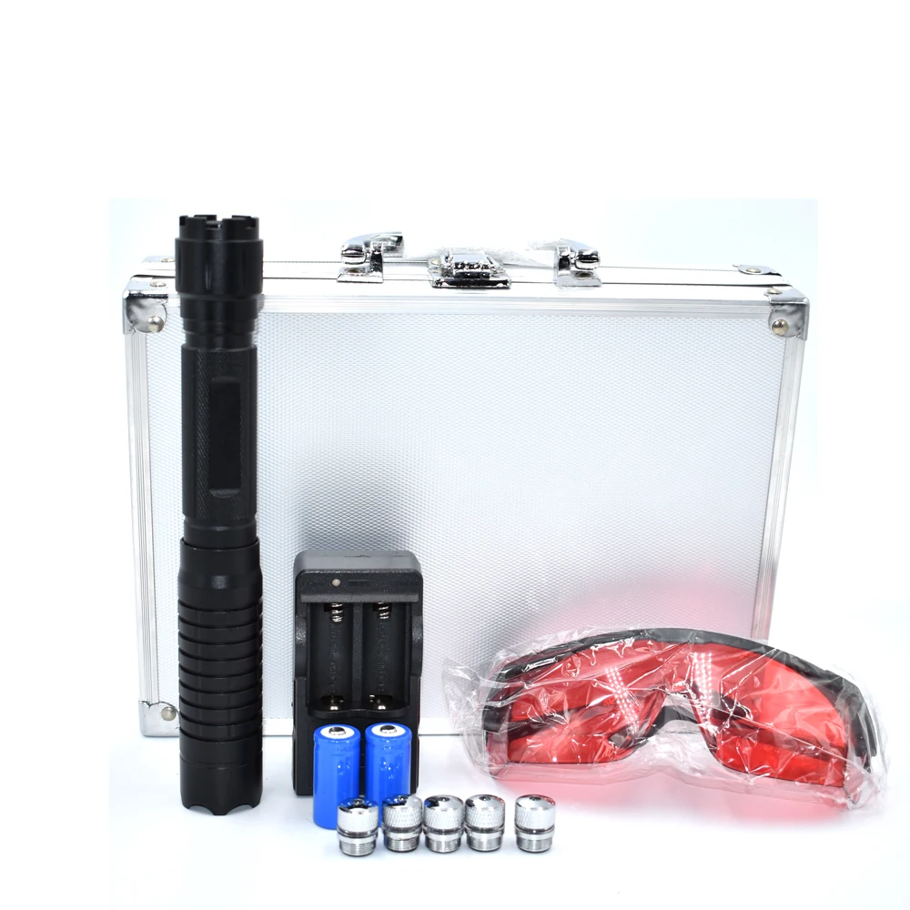 

Blue Laser Pointers Powerful Hunting Lazer Tactical 450nm 1.5w Lazer sight Flashlight Burning Match/light cigars/candle