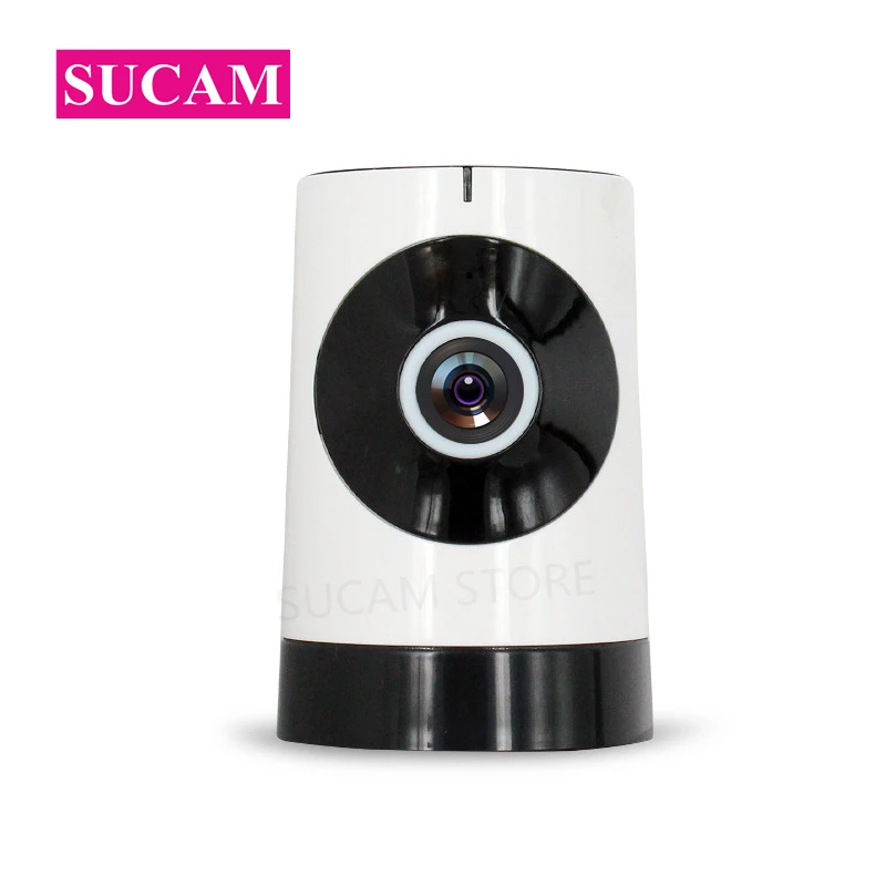 

SUCAM 720P Mini Camera Wifi 180 Degree Fisheye Two Way Audio Wide Angle Wireless IP Camera Baby Monitor 10 Meter IR Night Vision