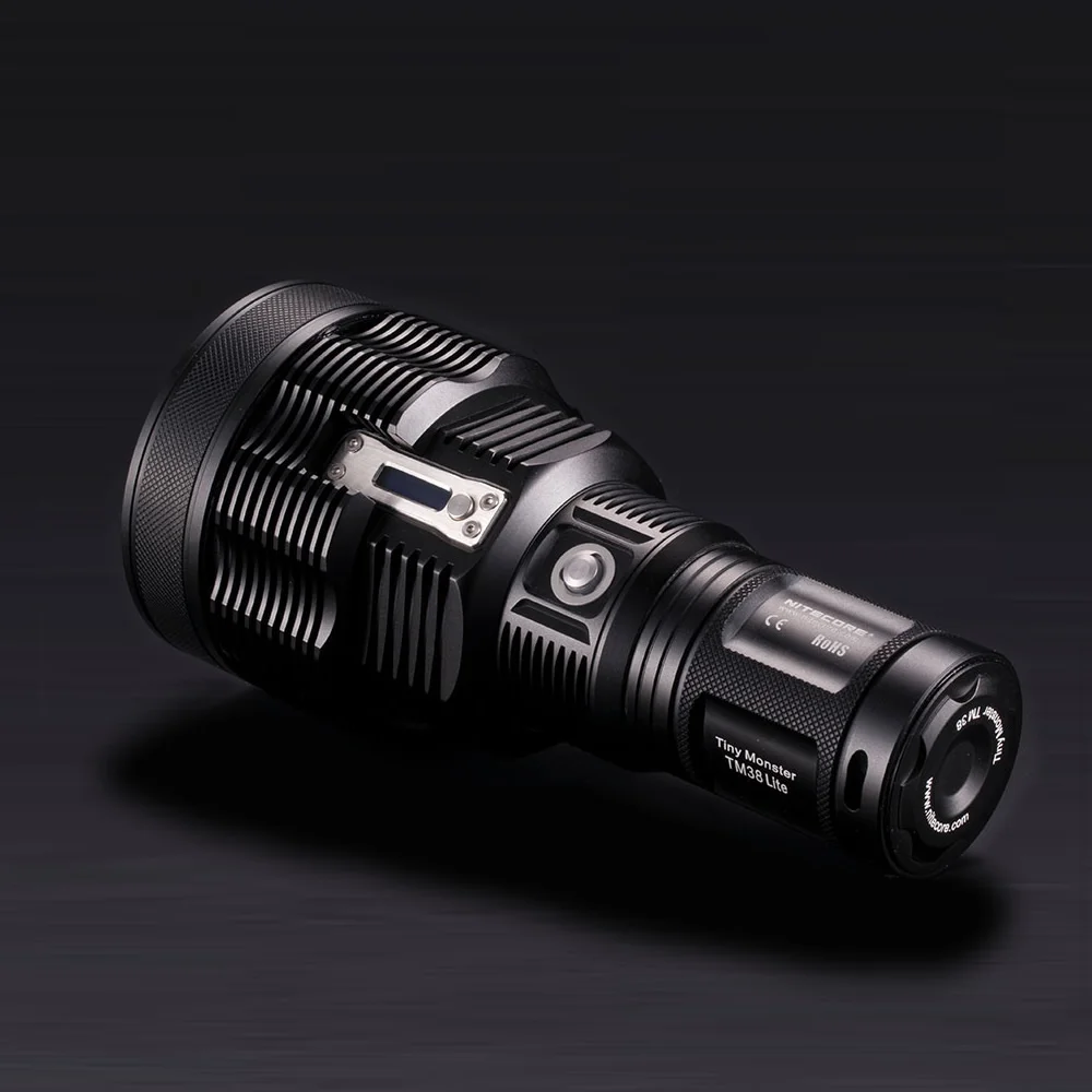 NITECORE TM38 Lite аккумуляторная фонарик CREE XHP35 Здравствуйте D4 Макс 1800 люмен Открытый