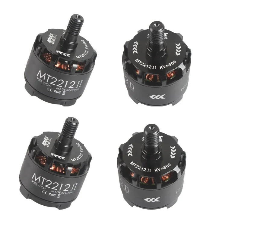 4 компл./лот EMAX охлаждение MT2212 II 900KV CW CCW Бесколлекторный двигатель с пропеллером