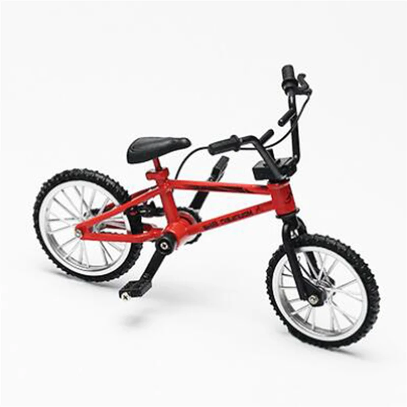 

Baby Fingerboard Bicycle Toys With Brake Rope Blue Simulation Alloy Finger Bmx Bike Children Gift Mini Size Toy Gift