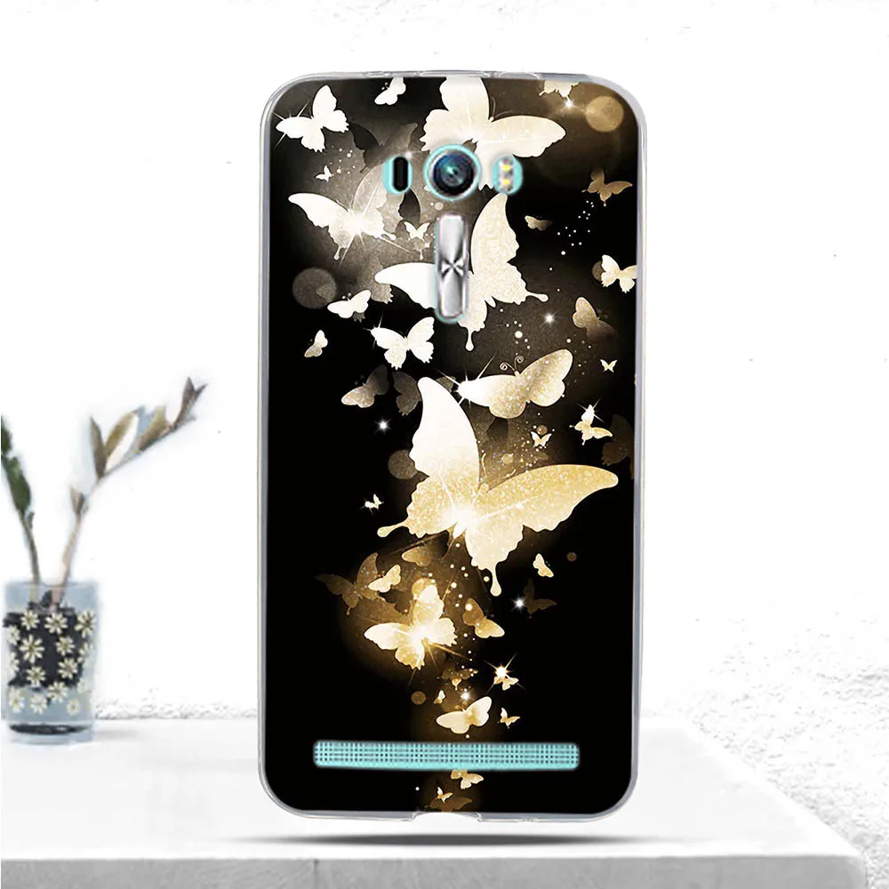Чехол для Asus ZenFone 2 Laser ZE550KL 5 дюйма мягкий силиконовый чехол из тпу чехлы телефонов