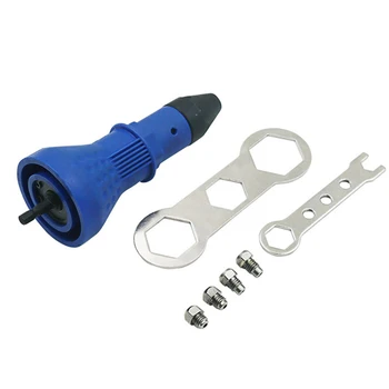 

Electric Rivet Nut Gun Riveting Tool Cordless Riveting Drill Adaptor Insert nut tool Multifunction Nail Gun Auto Rivet