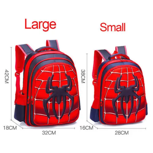 

Spider-Man Homecoming School Bag Backpack Bag For Boys Kids Children Gift
