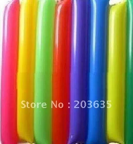 50pcs/lot Inflatable Clapper,cheerstick, Inflatable toy, Balloon Stick Clapper Cheering Stick Noise Maker 1