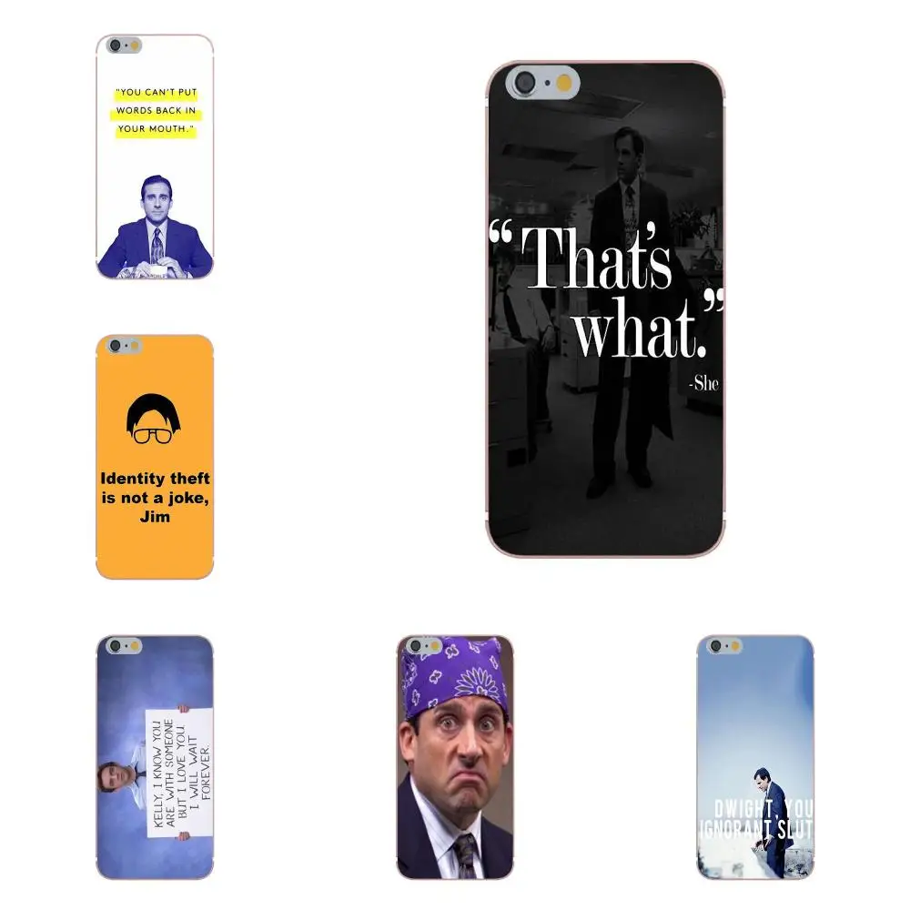 Oedmeb mi chael Scott The Office забавные с юмором для Xiao Red 5 4A 3 S Pro 4 4i 5s Max Mix 2 Note Plus | Мобильные