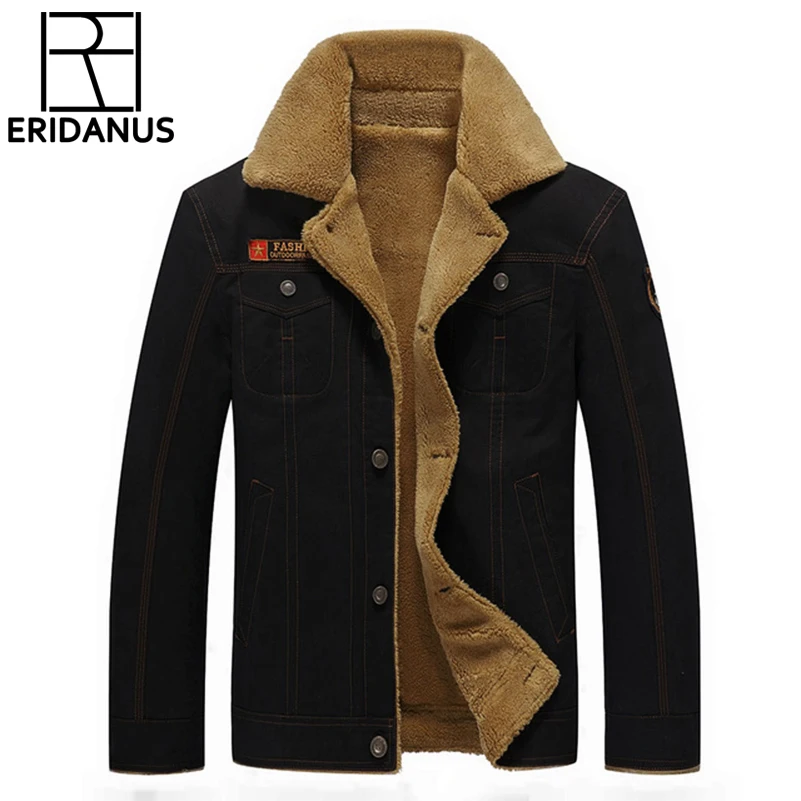 

2017 New Fashion Autumn Winter men's jacket Bomber jacket Military Style casual Outerwear Coat Cotton Warm coats Plus 5XL X571