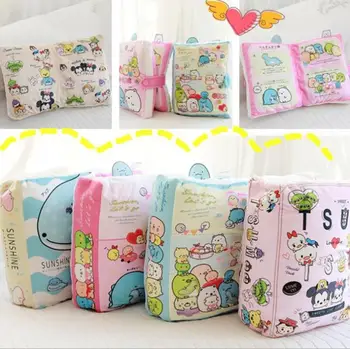 

Cute Plush Toy Sumikko Gurashi Tsum Tsum Book Design 32cm Soft Stuffed Toys Cushion Birthday Christmas Gift #1529