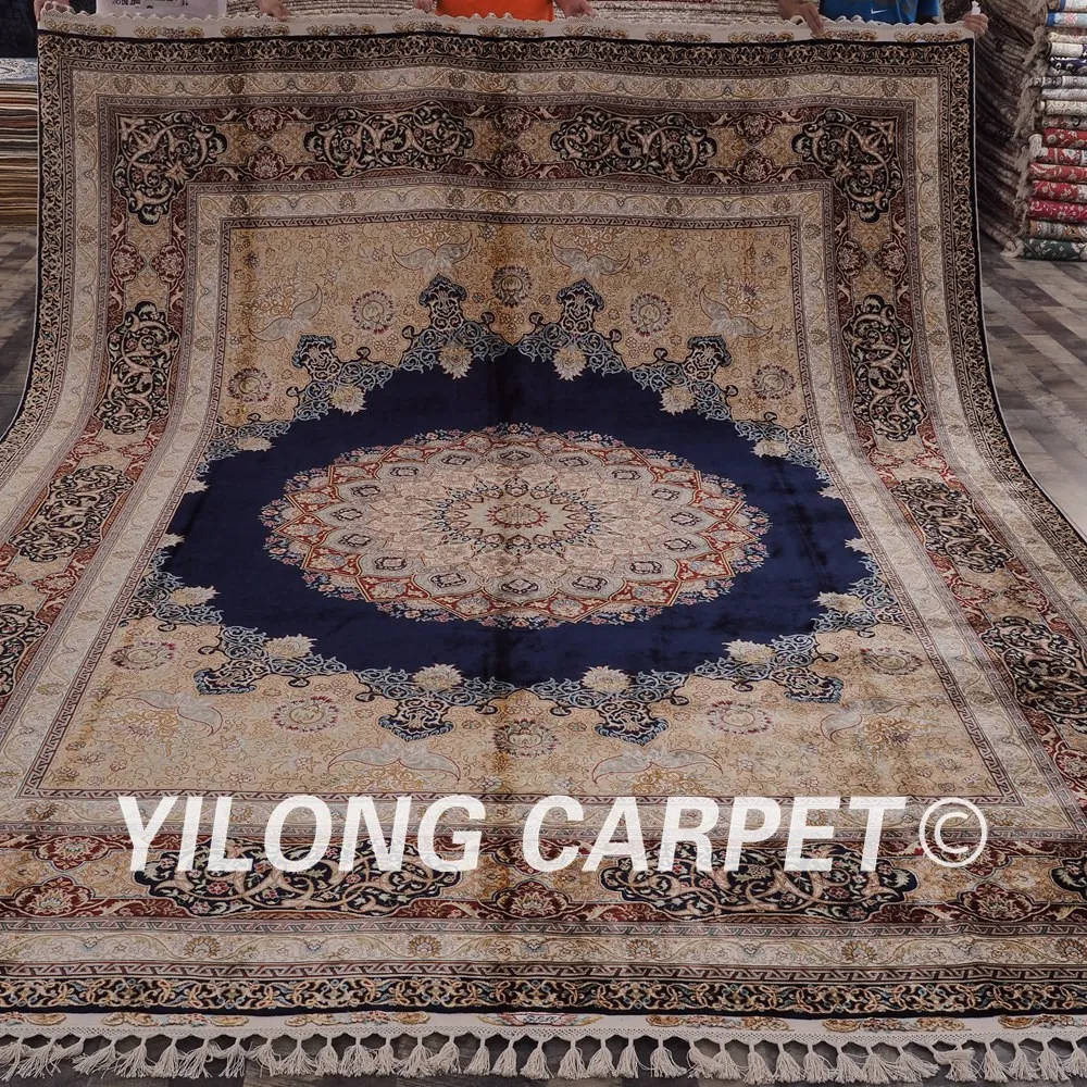 Yilong 9.2'x12.5' New top turkey large handknotted persian handmade