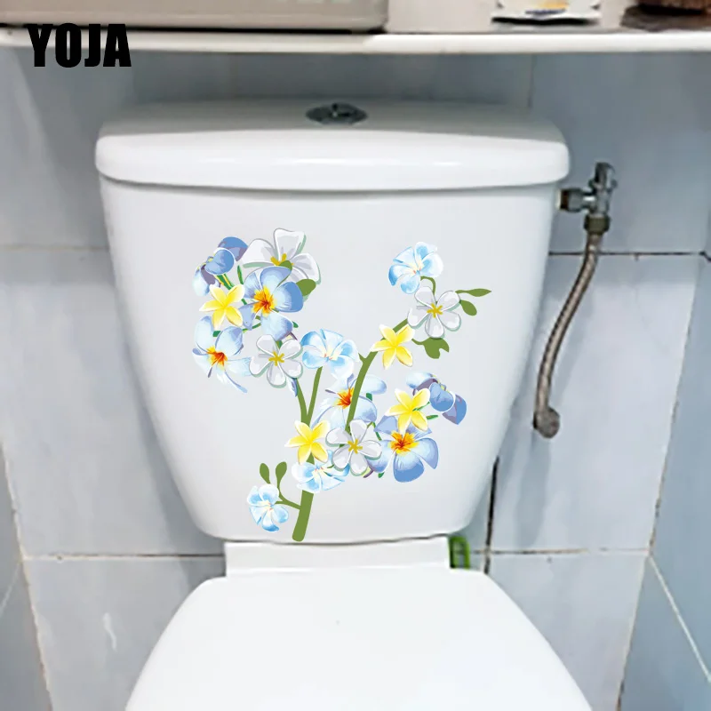 YOJA x см модные настенные наклейки с изображением цветка орхидеи Наклейки