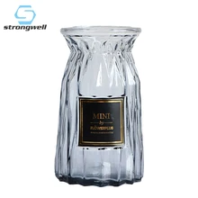 Strongwell Glass Vase Decoration Home Terrarium Nordic Flower Vase Green Plants Hydroponic Device Desktop Adorn Furnishing Strongwell Glass Vase Decoration Home Terrarium Nordic Flower Vase Green Plants Hydroponic Device Desktop Adorn Furnishing