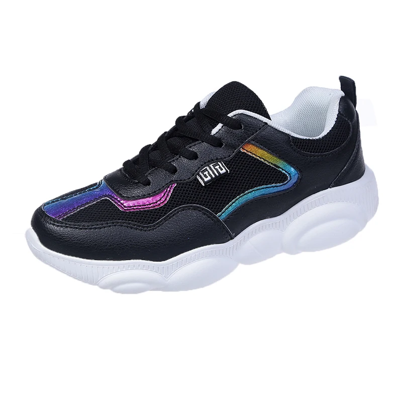 

Women's stylish personality casual sneakers breathable increase anti-slip wear-resistant comfortable outdoor running shoes