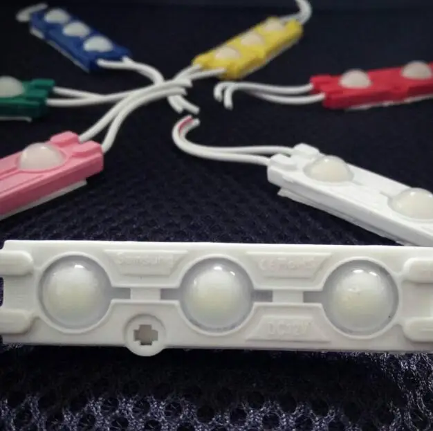 Светодиодный модуль стиль с линзой впрыска Светодиодный модуль для знака DC12V SMD 5730 65 мм* 15 мм 2 года гарантии Алюминиевая печатная плата