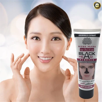 

2017 mite Killer Shrink pores Black mud mask for Deep clean pores Suction Black Head 120ml/pcs, Strong effect Blackhead-cleaning
