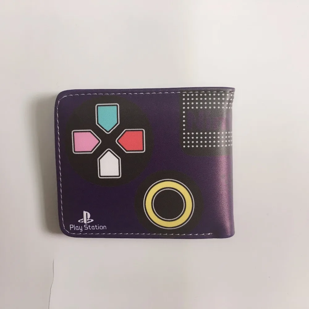 Playstation кошелек крутая игровая сумка мужская Би кошельки гармошки короткая