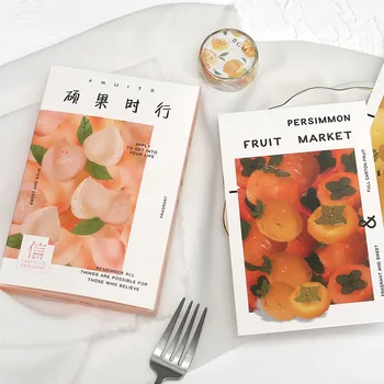 

30 Pcs/Set Creative Fruit Market Series Postcard Greeting Card Birthday Gift Card Message Card