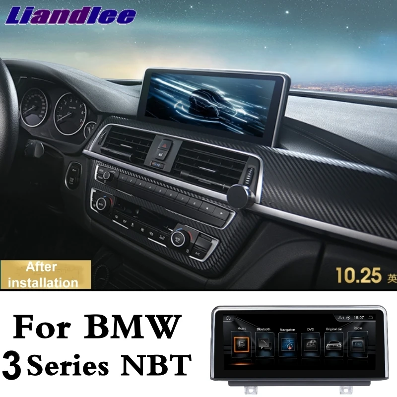 Liandlee автомобильный мультимедийный плеер CarPlay для BMW 3 серии F30 F31 F34 F35 2011~ NBT EVO ID6 Радио экран NAVI gps навигация